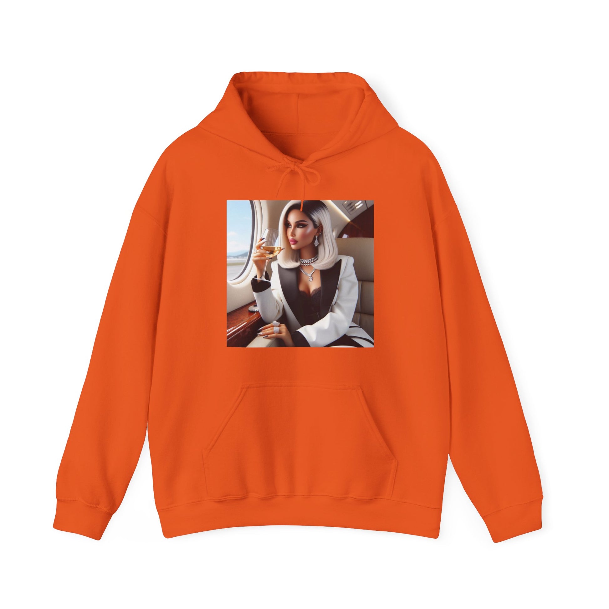 Private Business Hoodie Hoodie Printify Orange S