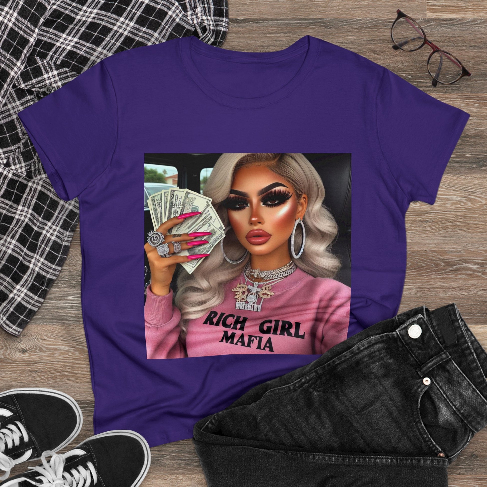 Rich Girl Mafia T-Shirt T-Shirt Printify