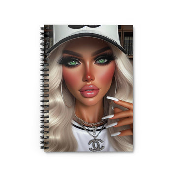 Big Money Spiral Notebook Paper products Printify One Size