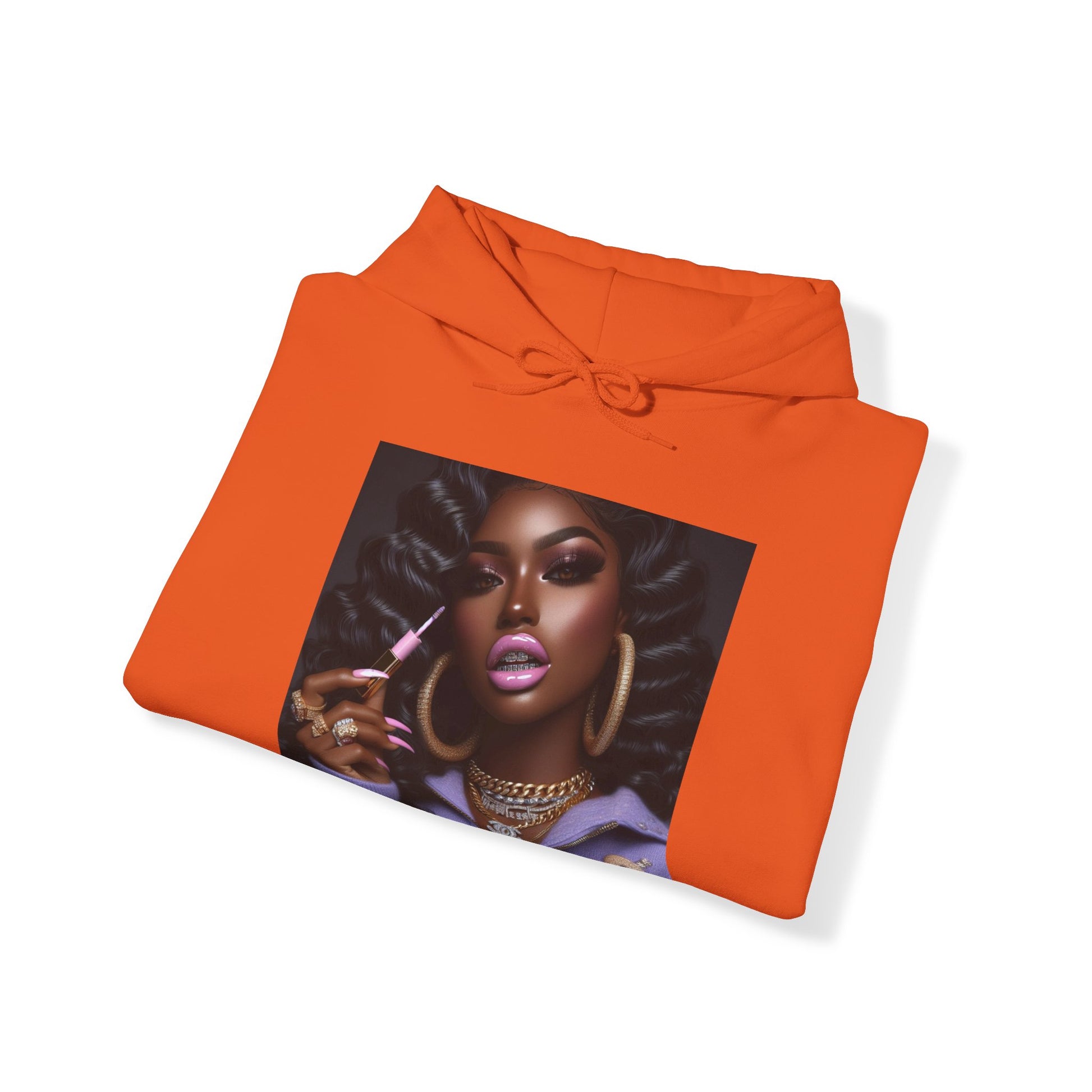 Gloss Up Hoodie Hoodie Printify