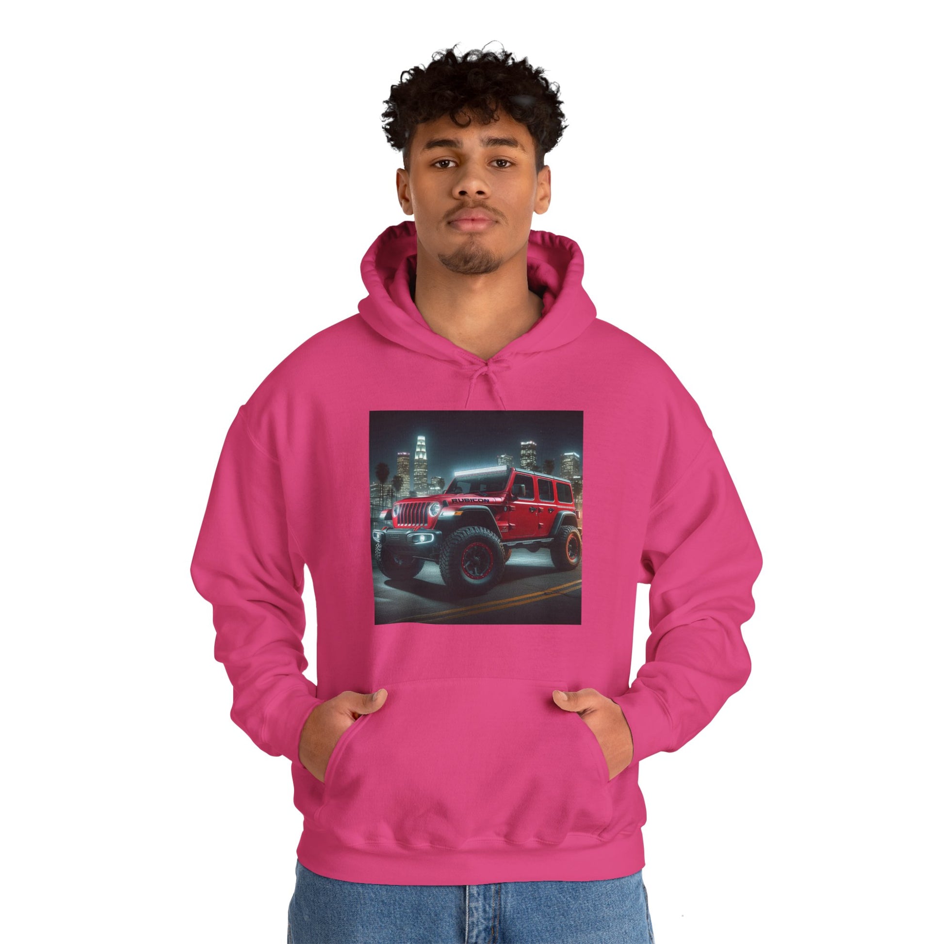 Red Rubicon Hoodie Hoodie Printify