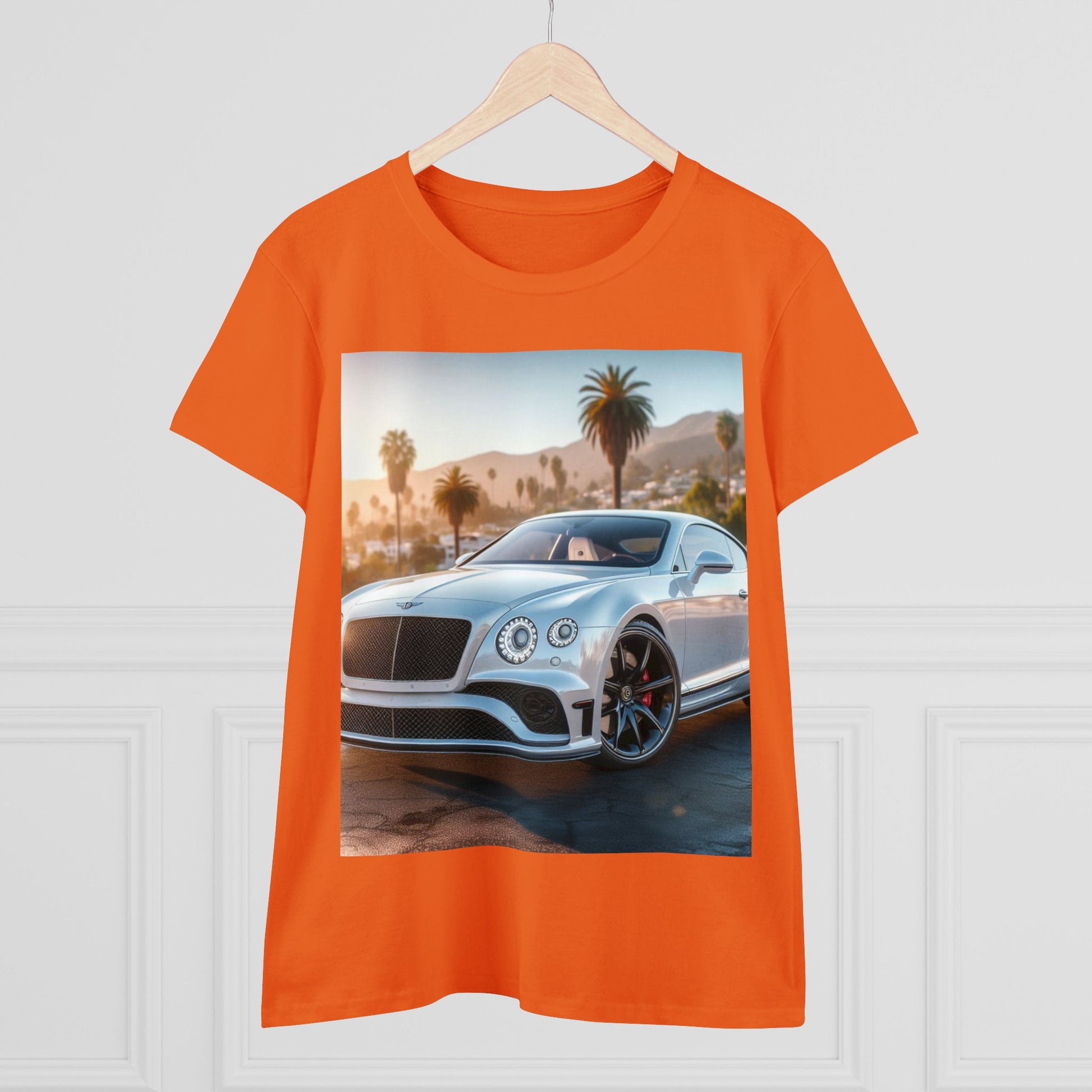Silver Bentley T-Shirt T-Shirt Printify