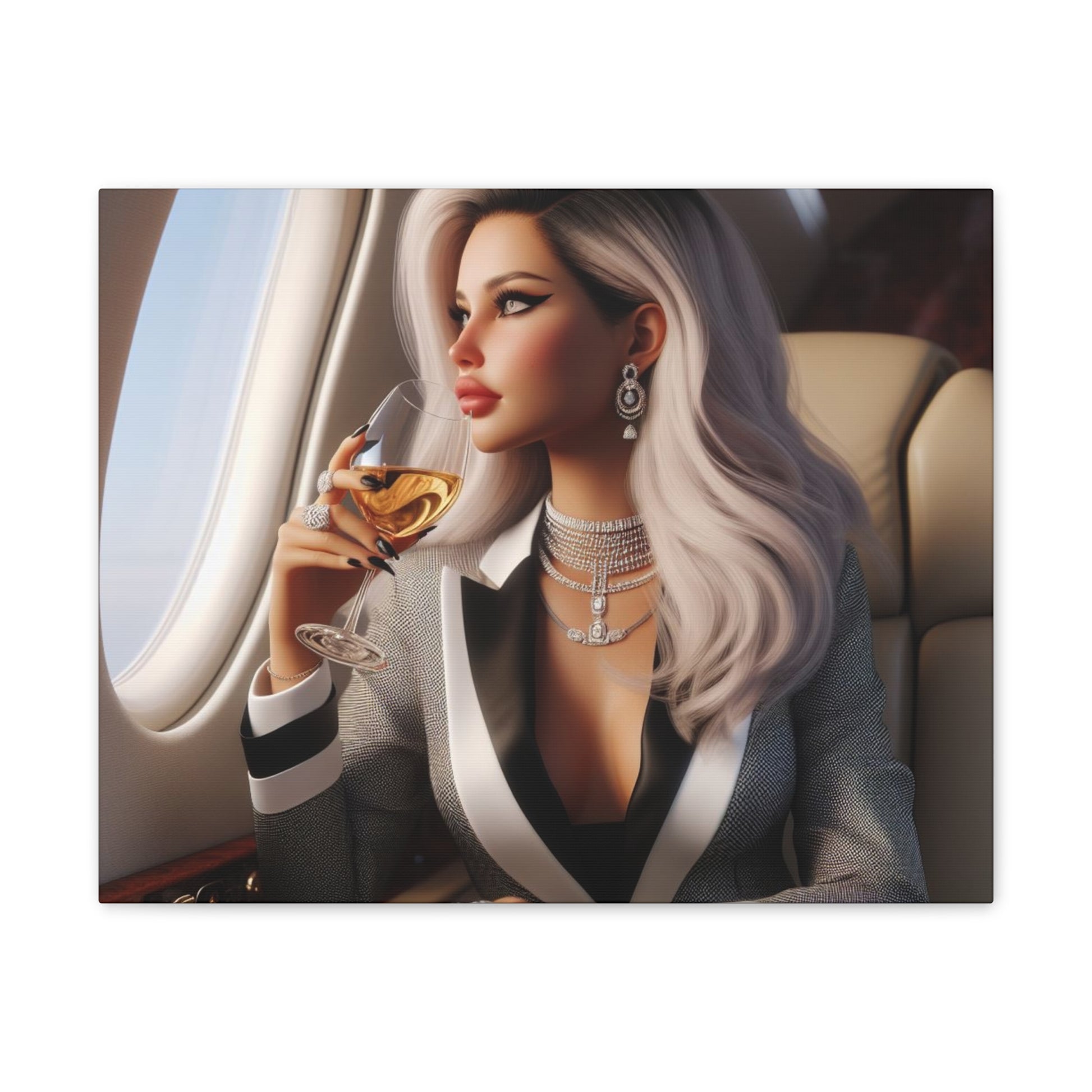 Private Business Canvas Canvas Printify