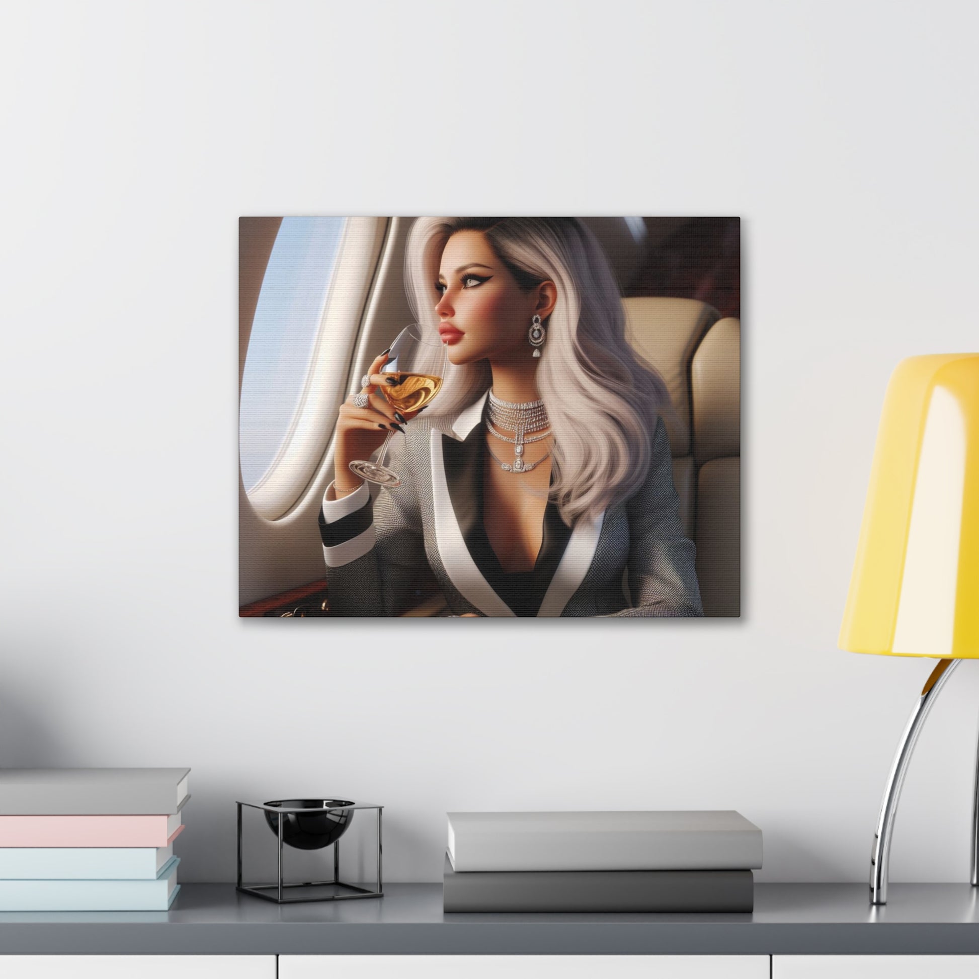 Private Business Canvas Canvas Printify 20″ x 16″ (Horizontal) 0.75''