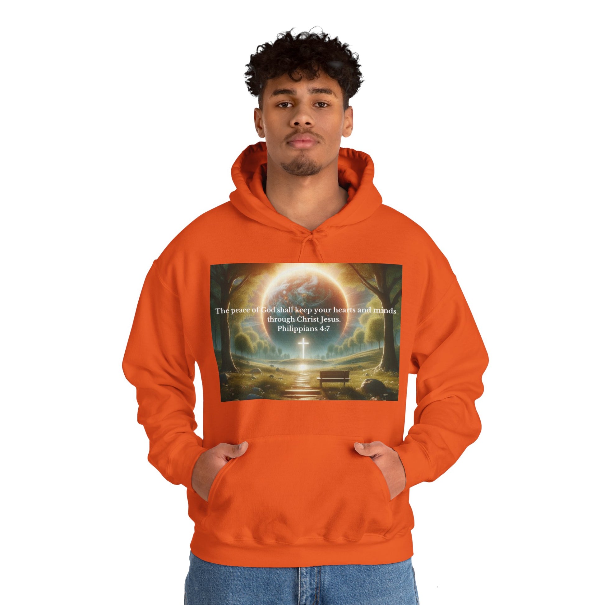 Philippians 4:7 Hoodie Hoodie Printify