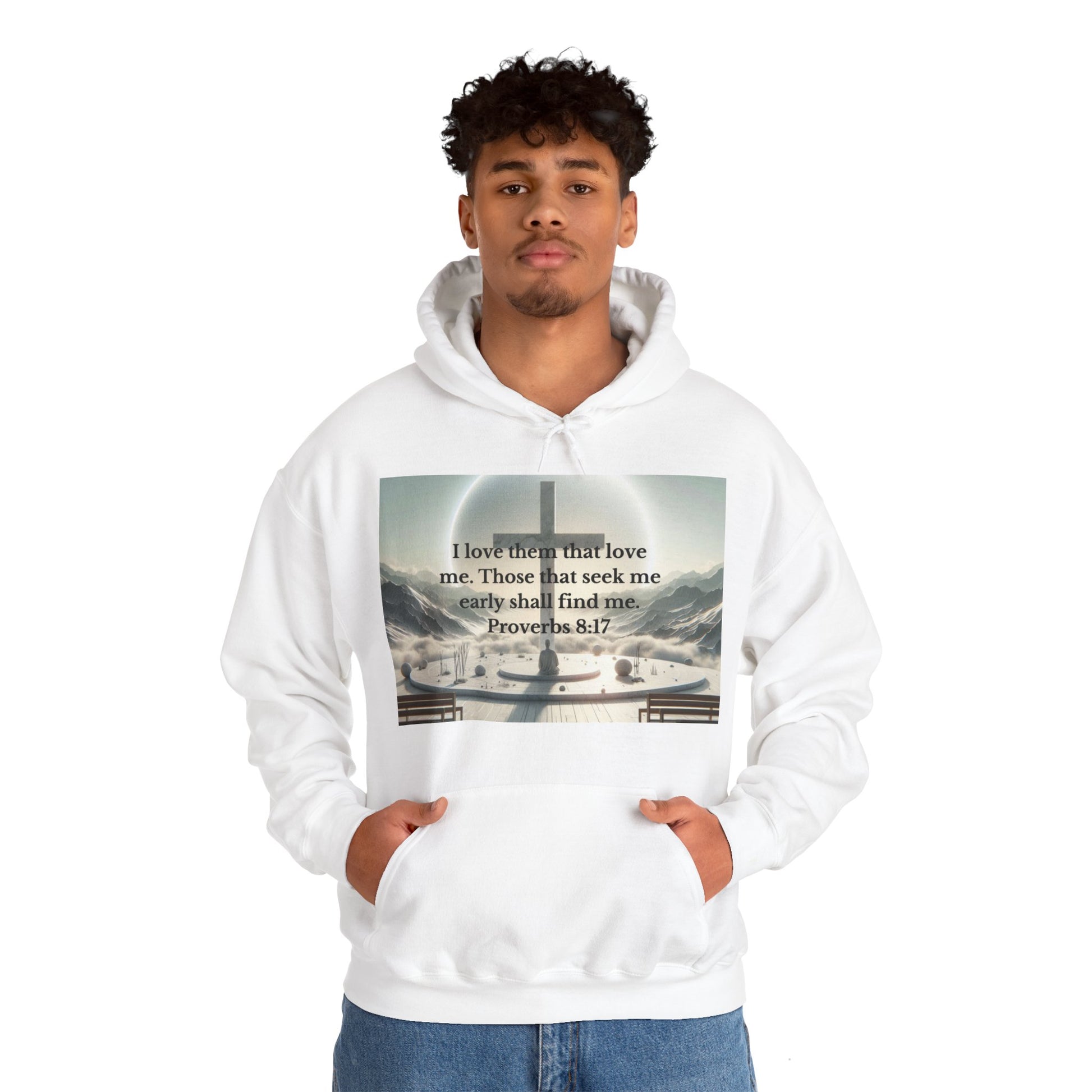 Proverbs 8:17 Hoodie Hoodie Printify