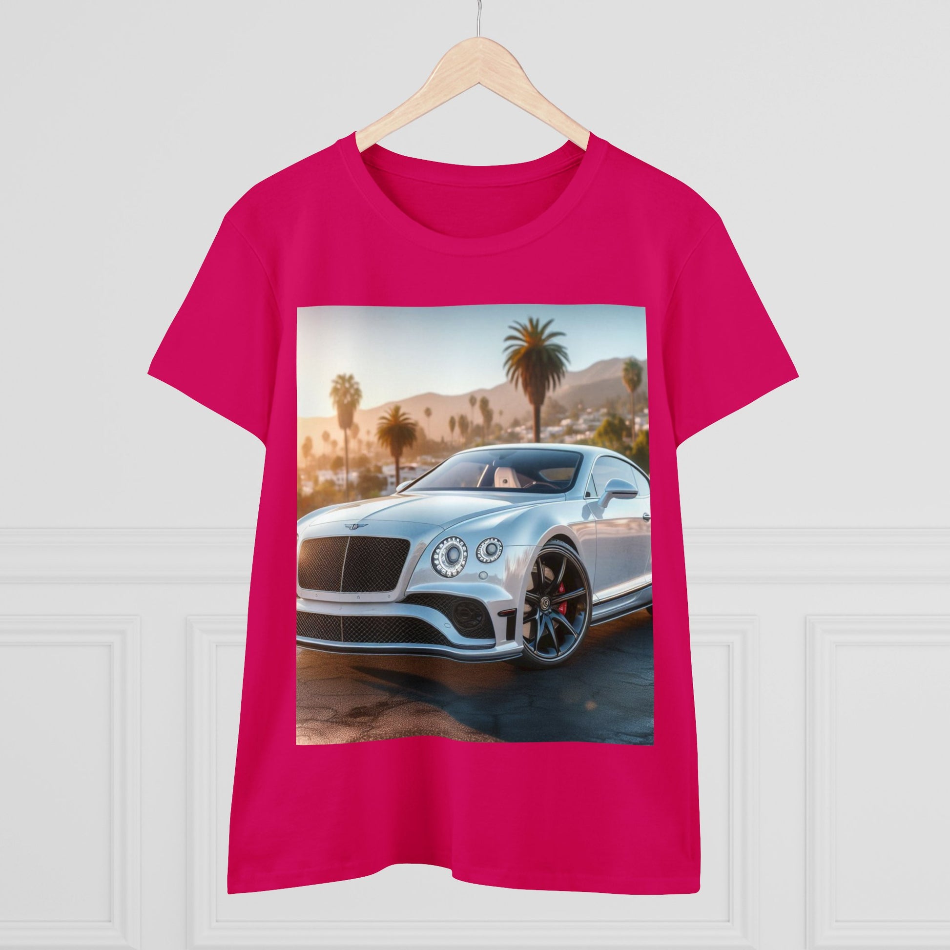 Silver Bentley T-Shirt T-Shirt Printify