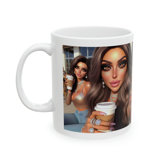 Coffee Baddies Mug Mug Printify 11oz