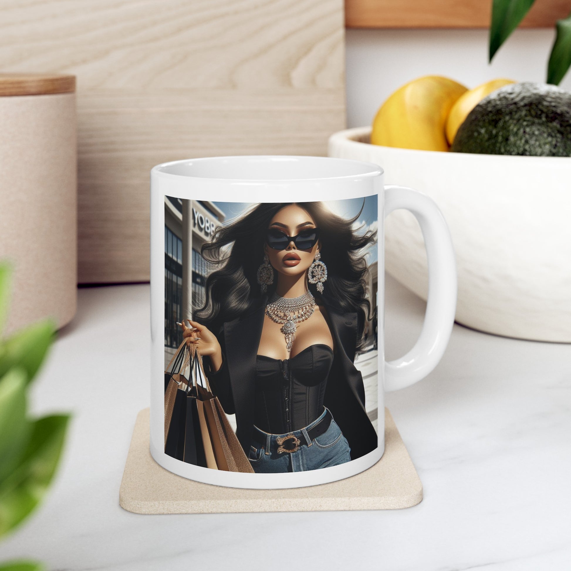 Let's Shop Mug Mug Printify