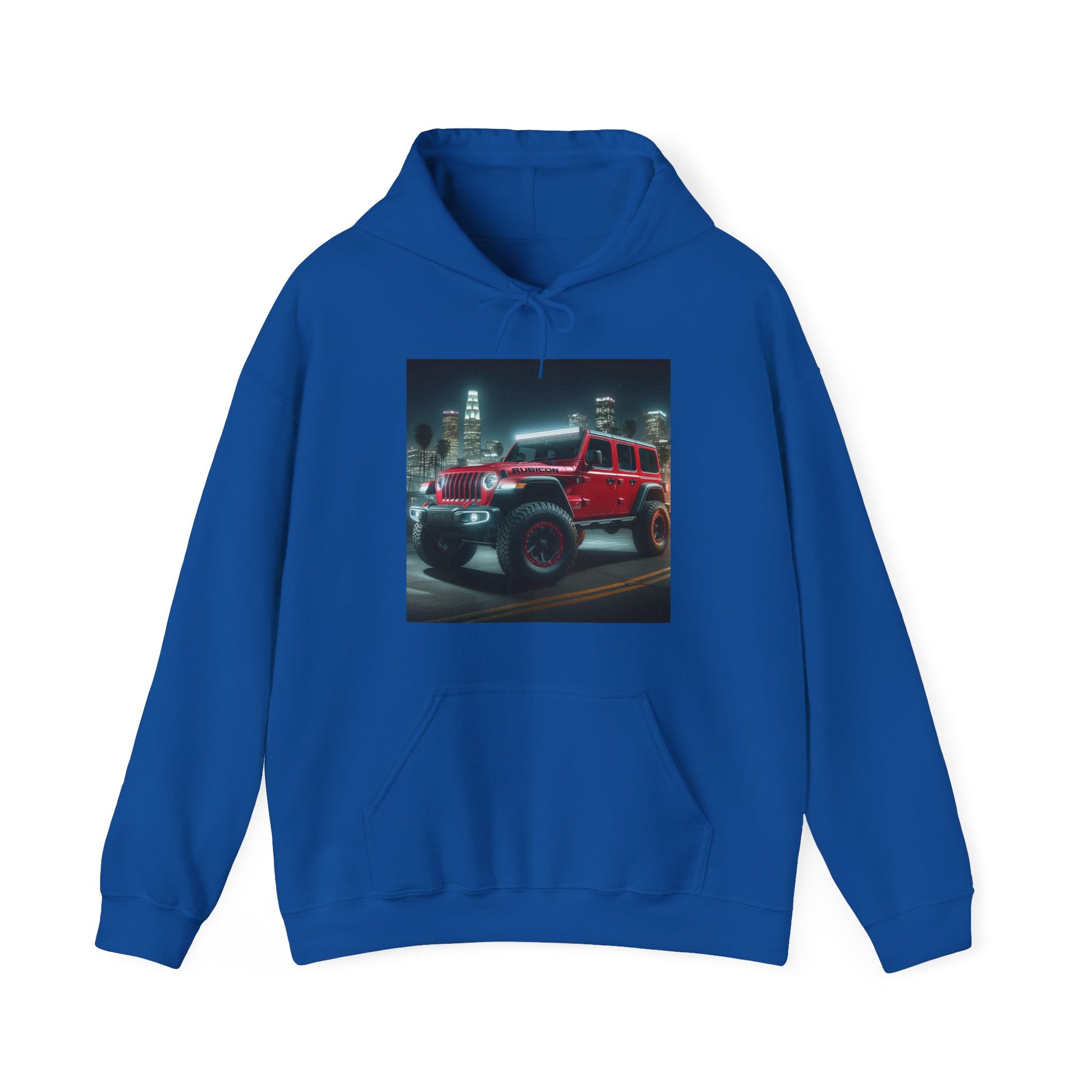 Red Rubicon Hoodie Hoodie Printify Royal S