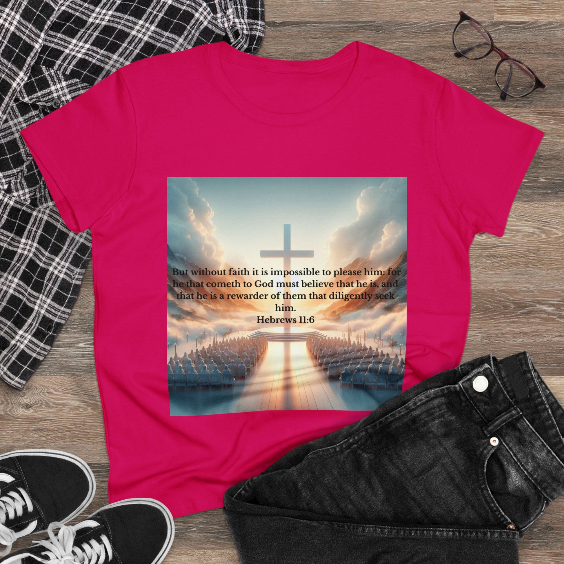 Hebrews 11:6 T-Shirt T-Shirt Printify