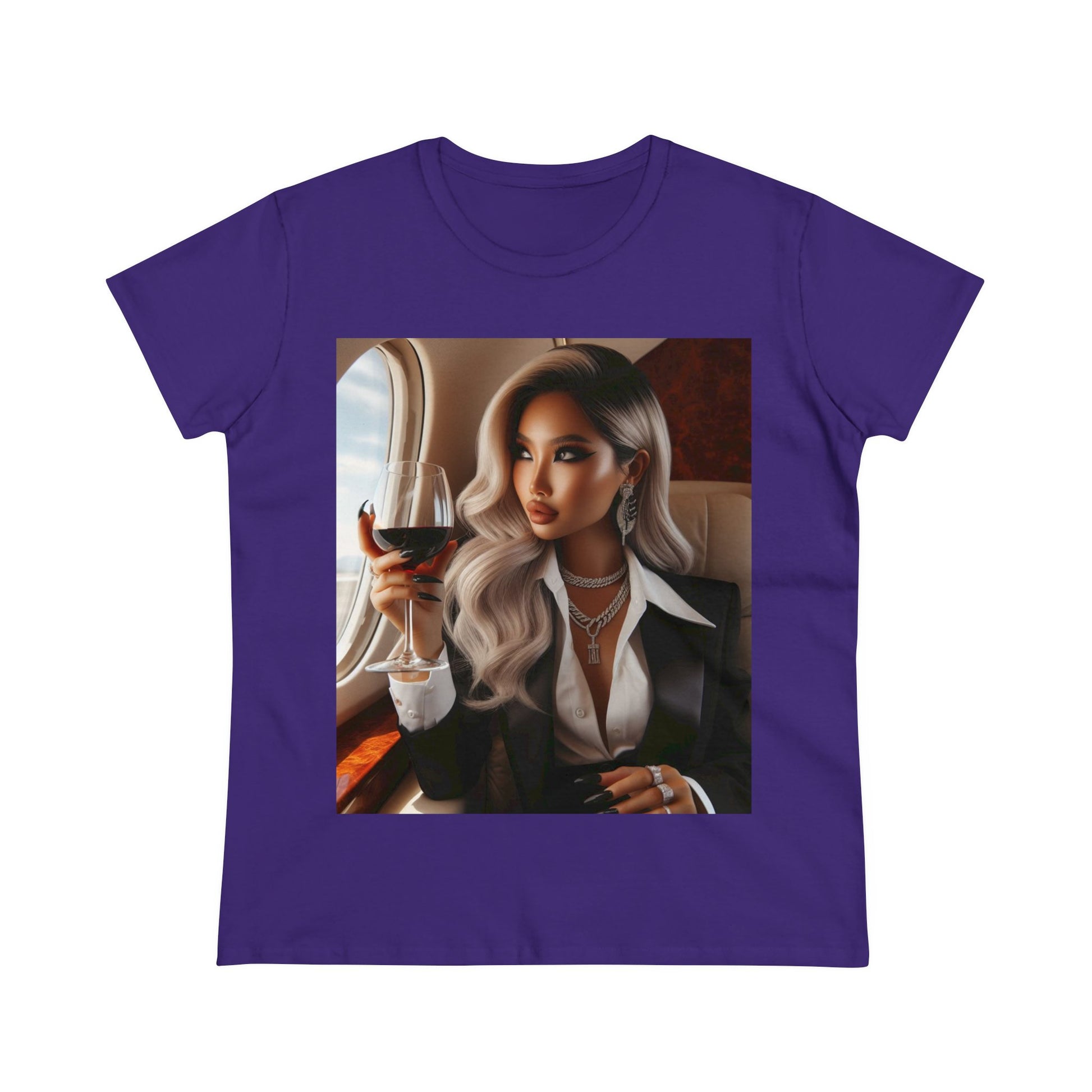 Private Business T-Shirt T-Shirt Printify Purple S