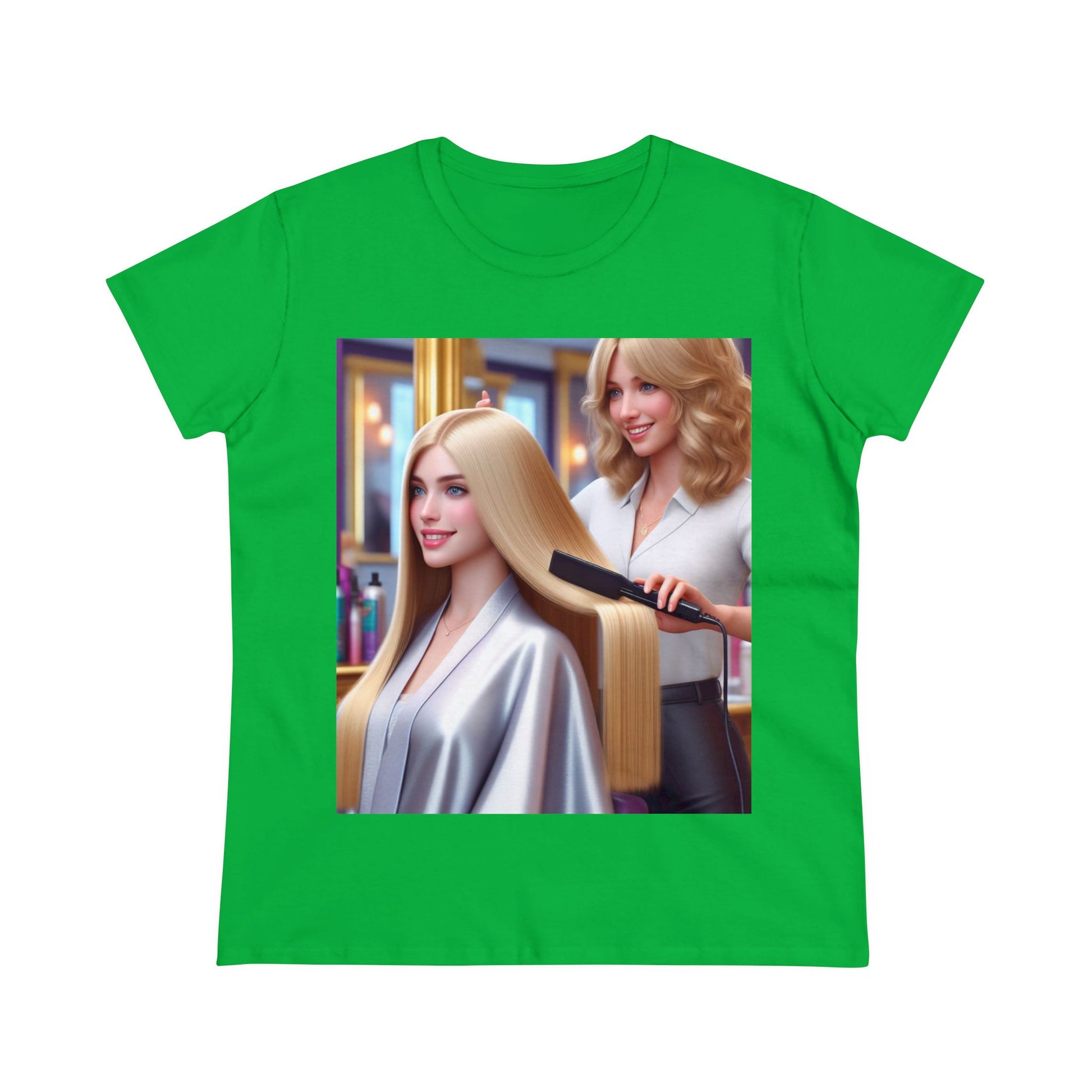 Hair Day T-Shirt T-Shirt Printify Irish Green S
