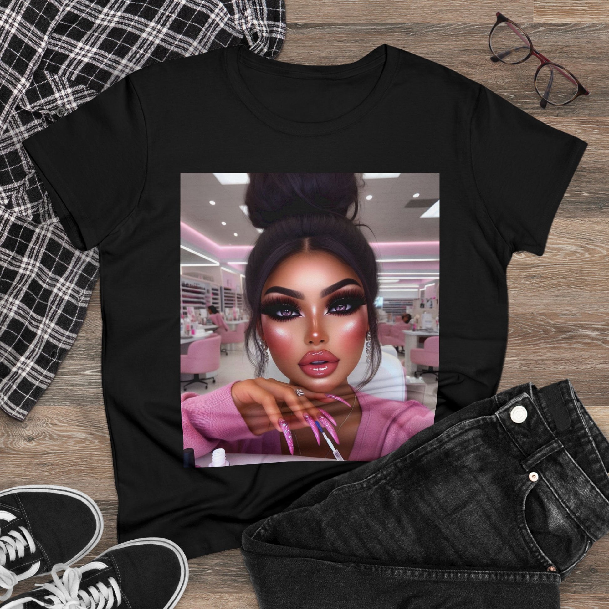 Nail Day T-Shirt T-Shirt Printify