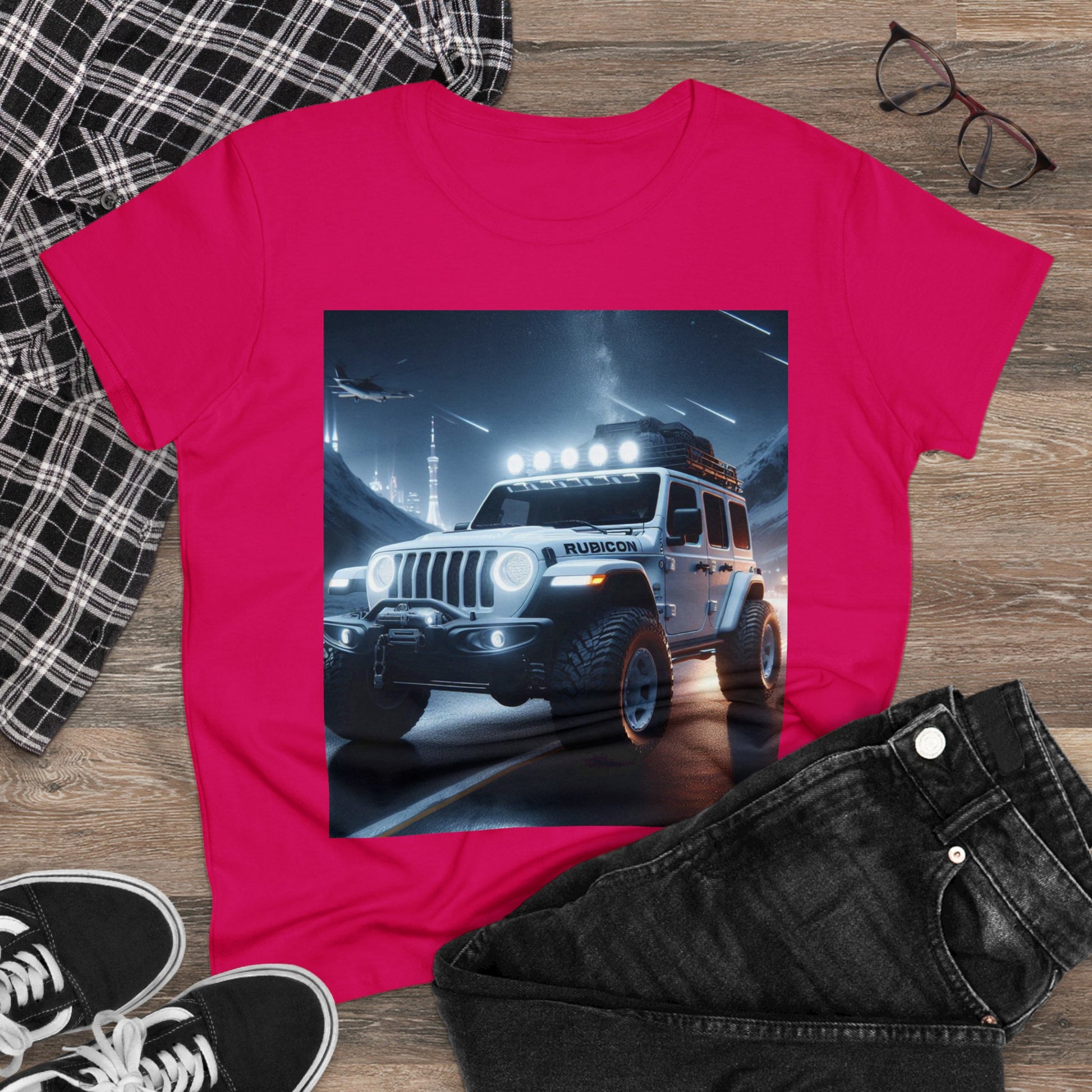 White Rubicon T-Shirt T-Shirt Printify