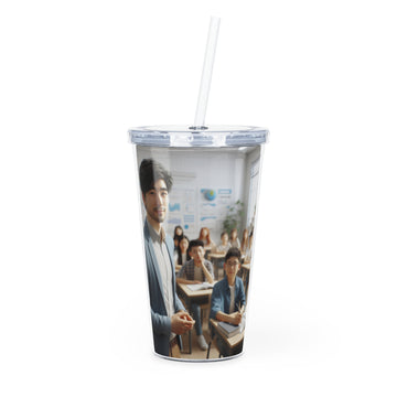 Class in Session Tumbler with Straw Mug Printify 20oz Transparent