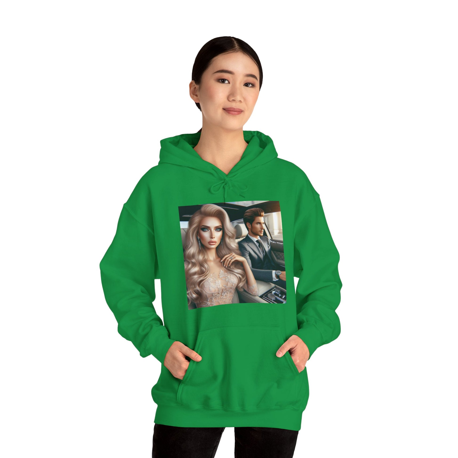 Elegant Drive Hoodie Hoodie Printify