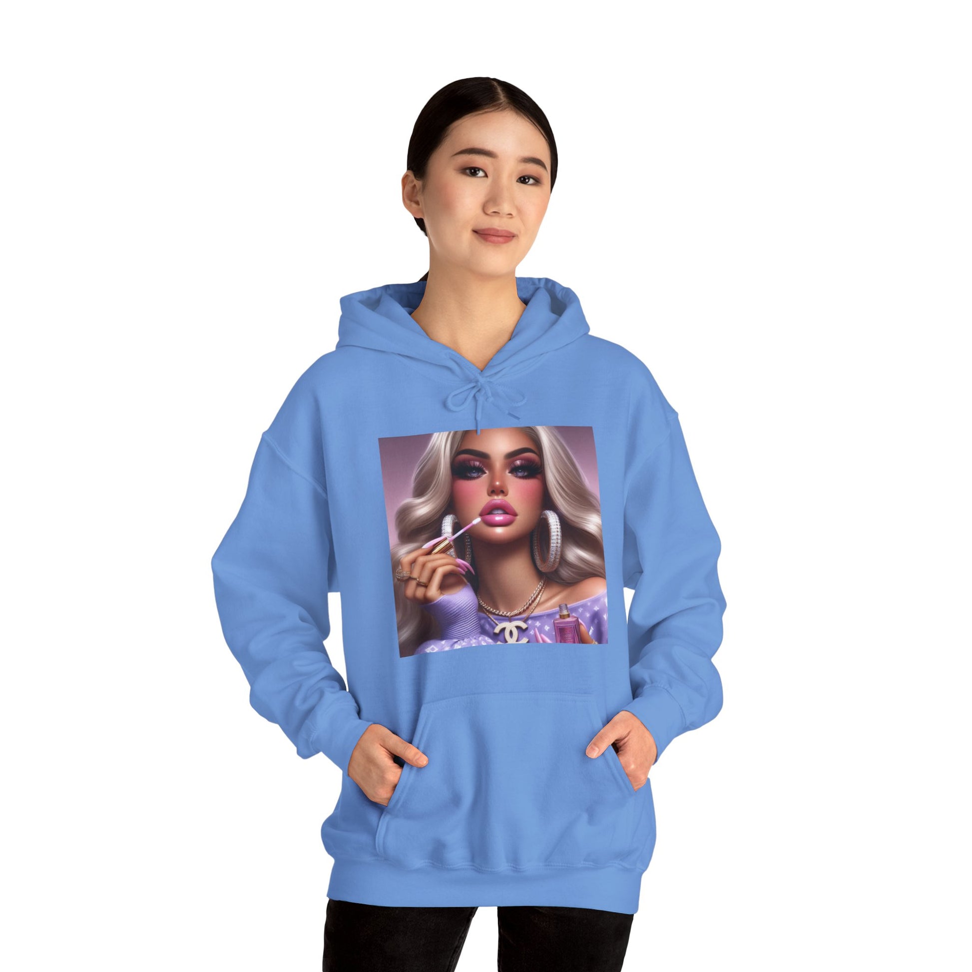 Gloss Up Hoodie Hoodie Printify
