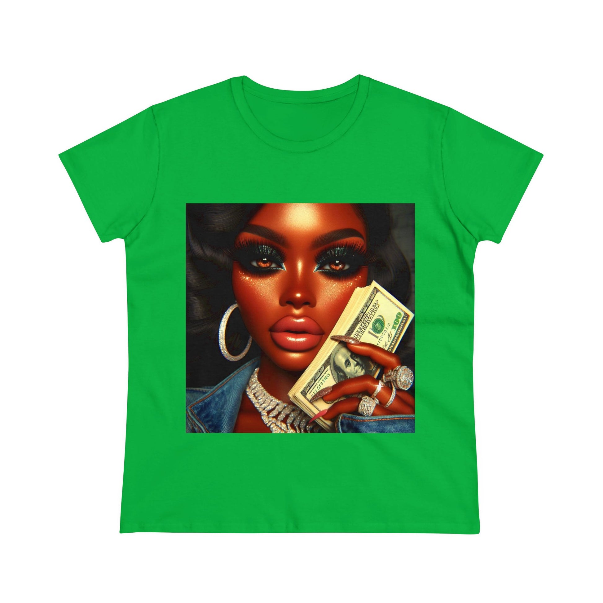 Money Talks T-Shirt T-Shirt Printify Irish Green S