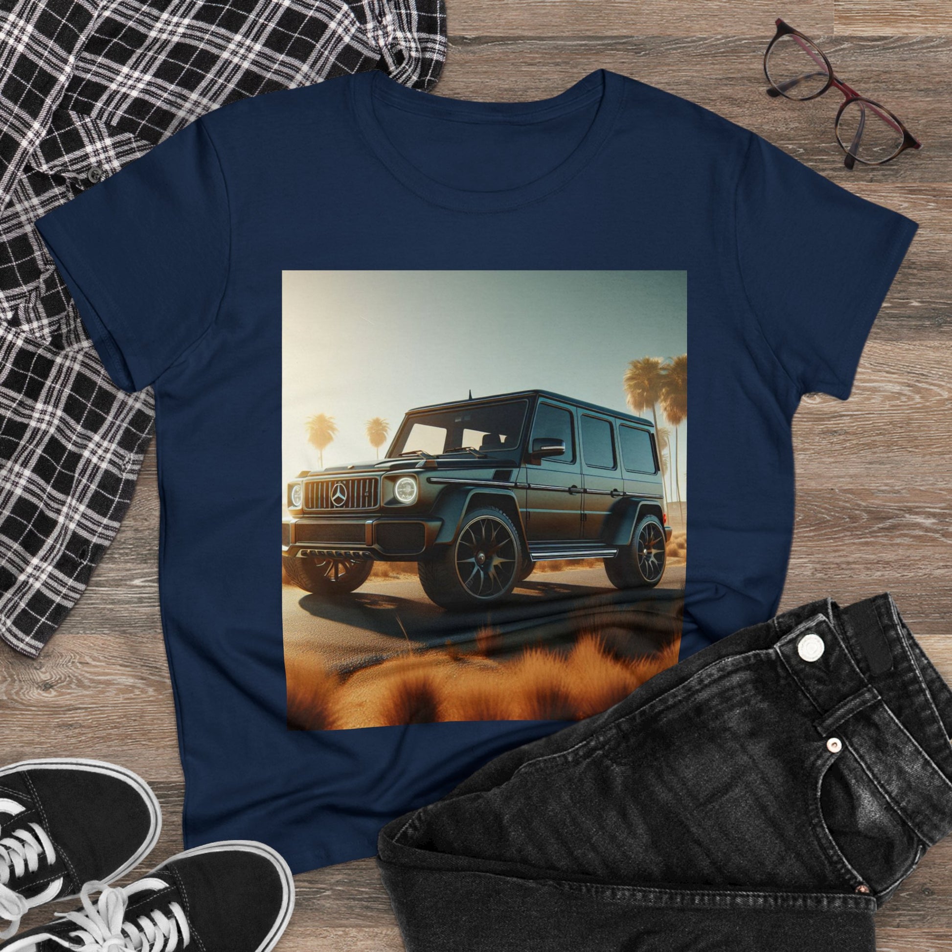 Black G-Wagon T-Shirts T-Shirt Printify