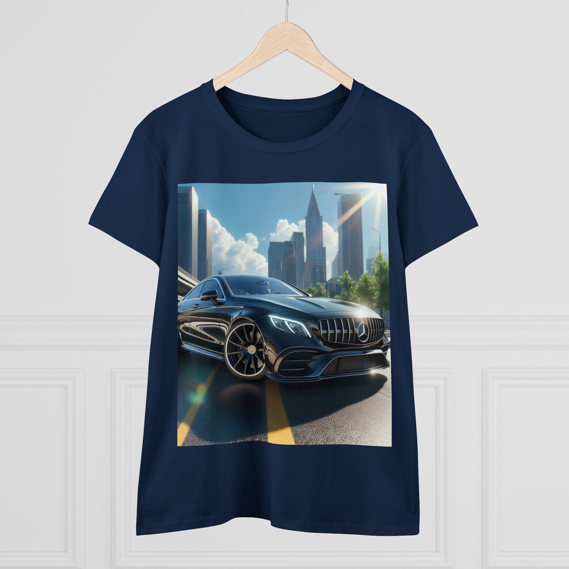 Black Mercedes T-Shirt T-Shirt Printify