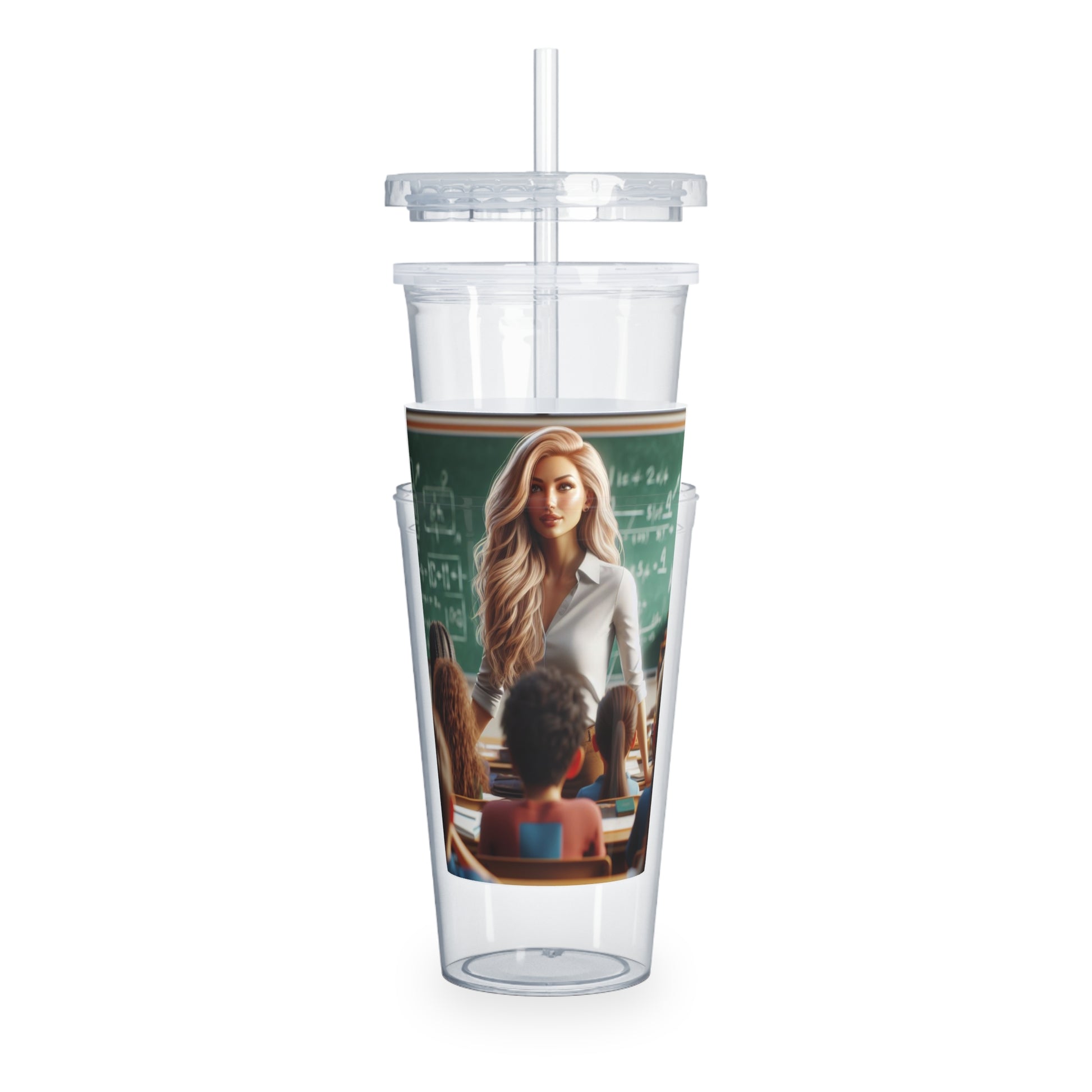 Class in Session Tumbler with Straw Mug Printify