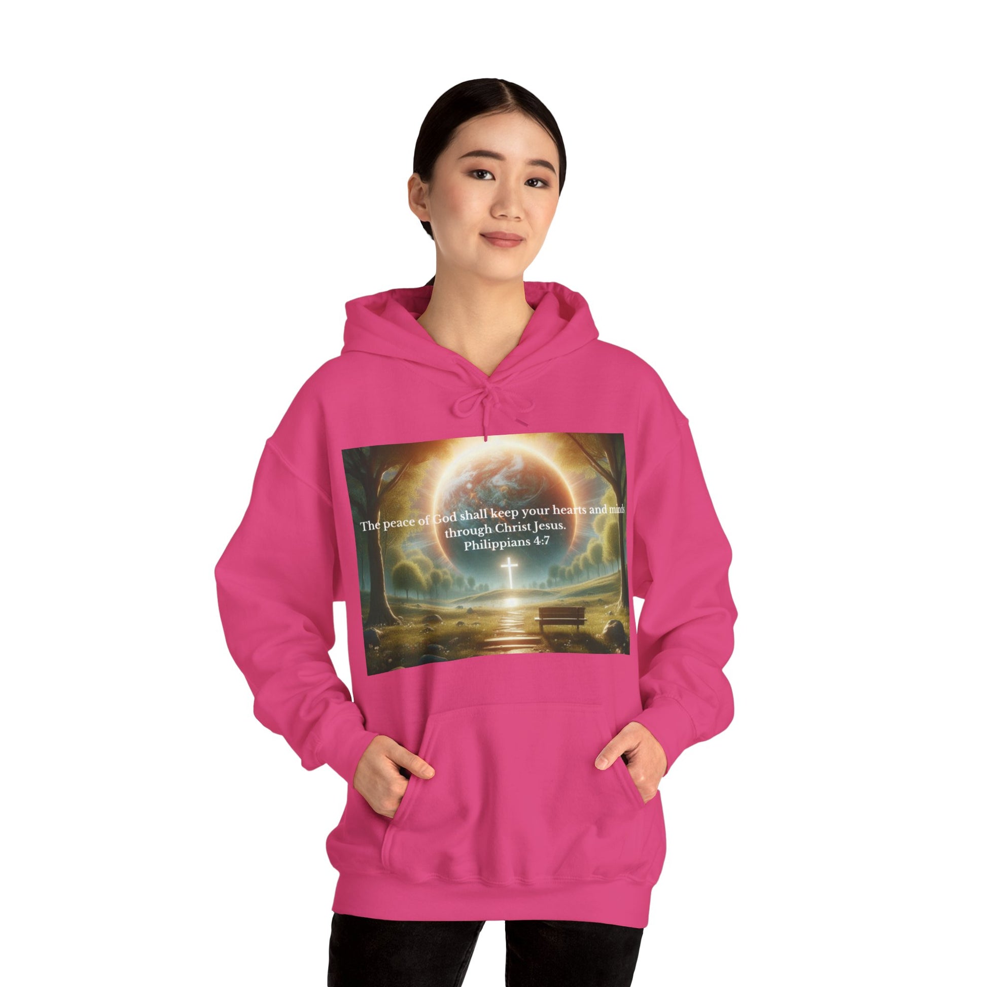 Philippians 4:7 Hoodie Hoodie Printify