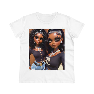 Outside Baddies T-Shirt T-Shirt Printify White S