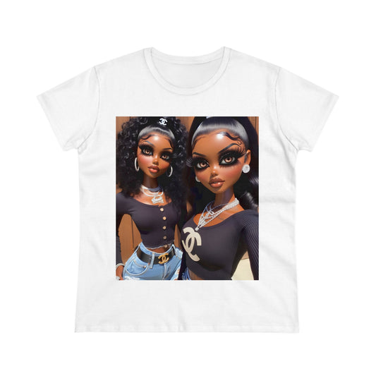 Outside Baddies T-Shirt T-Shirt Printify White S