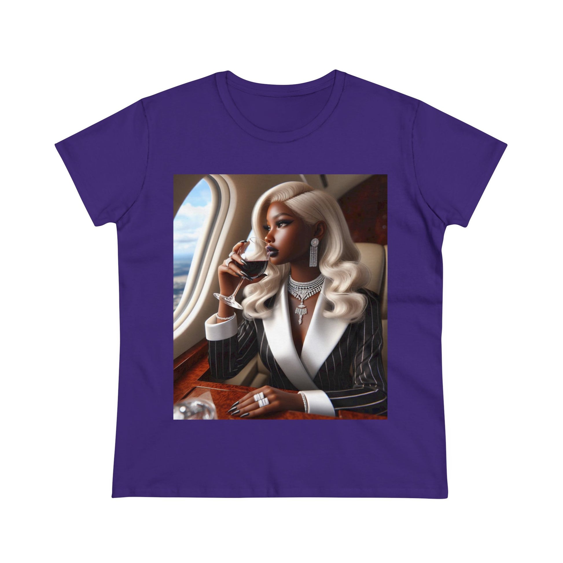 Private Business T-Shirt T-Shirt Printify Purple S