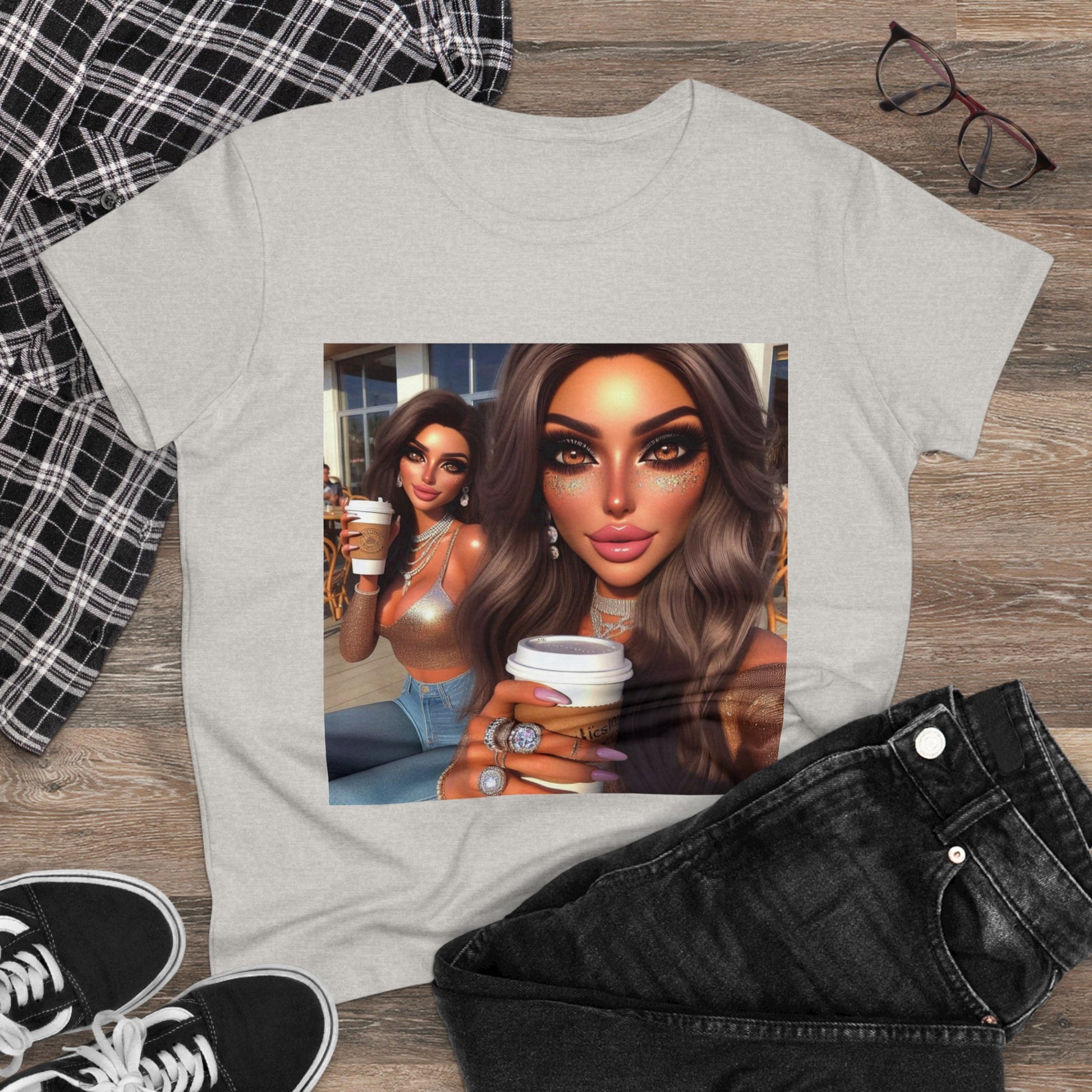 Coffee Baddies T-Shirt T-Shirt Printify