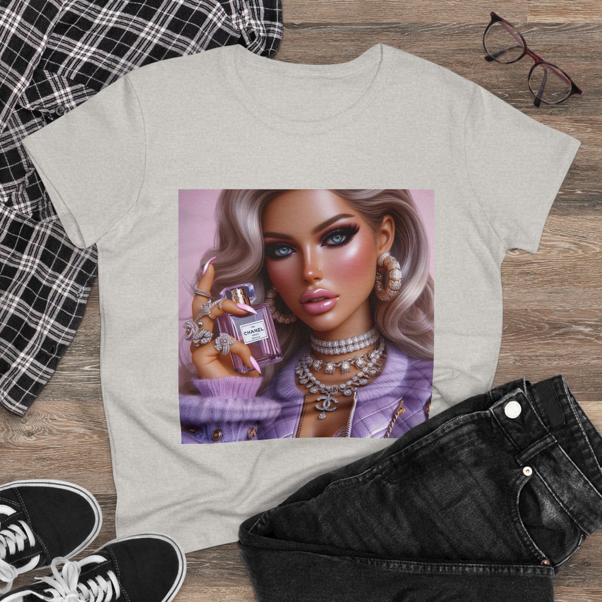 Chanel Please T-Shirt T-Shirt Printify