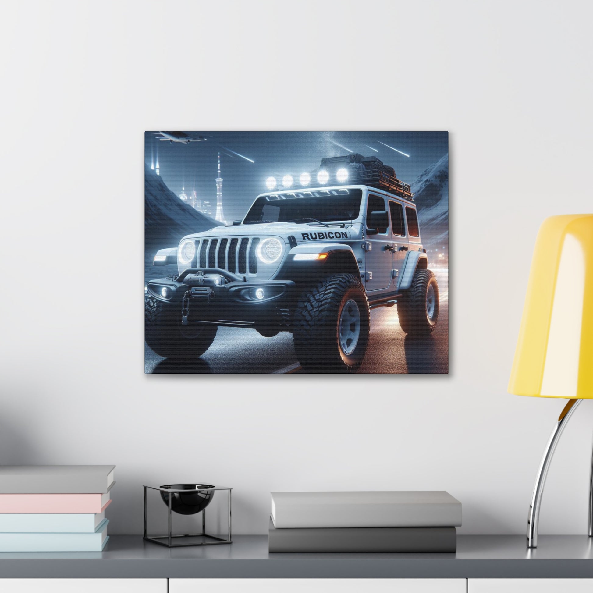 White Rubicon Canvas Canvas Printify 20″ x 16″ (Horizontal) 0.75''