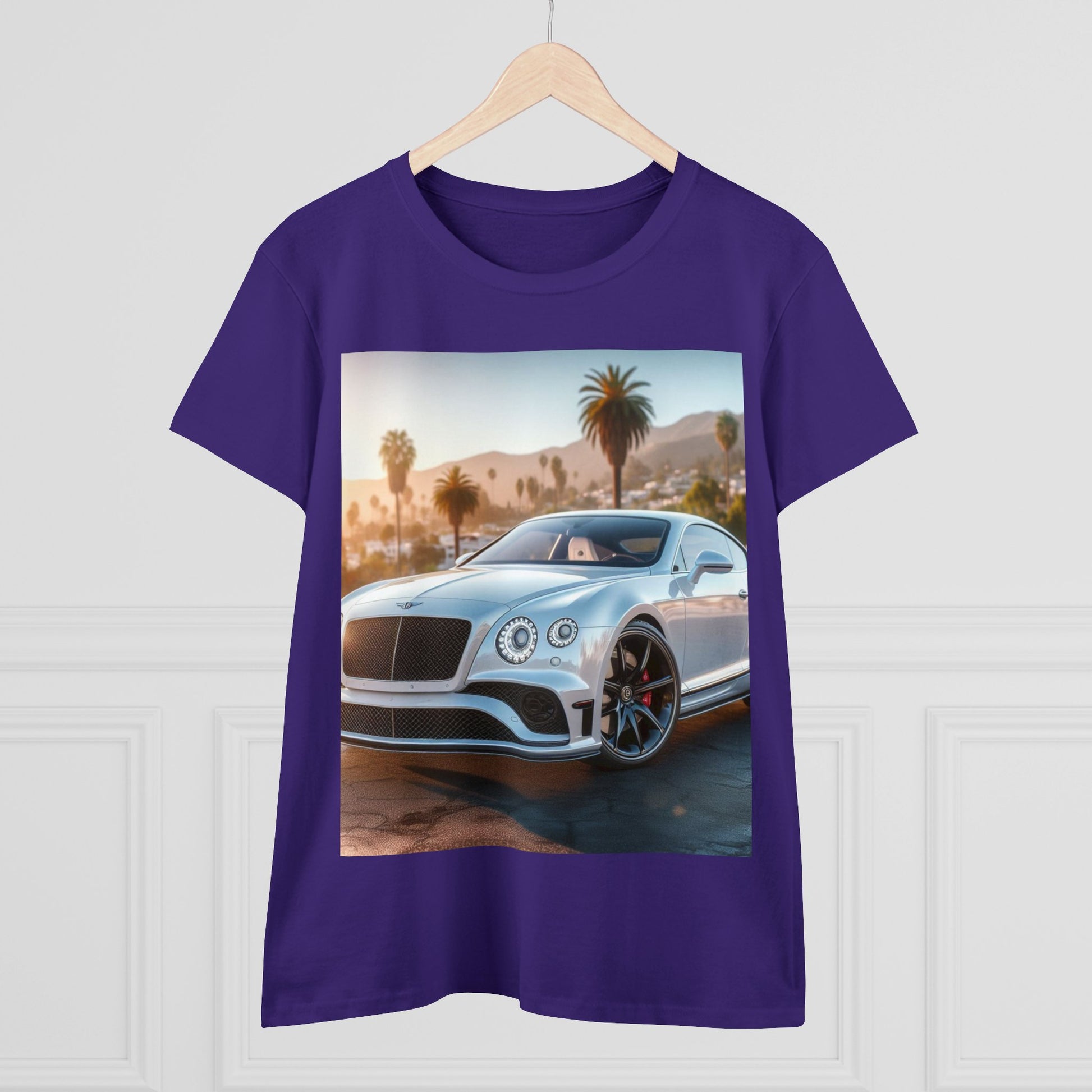 Silver Bentley T-Shirt T-Shirt Printify