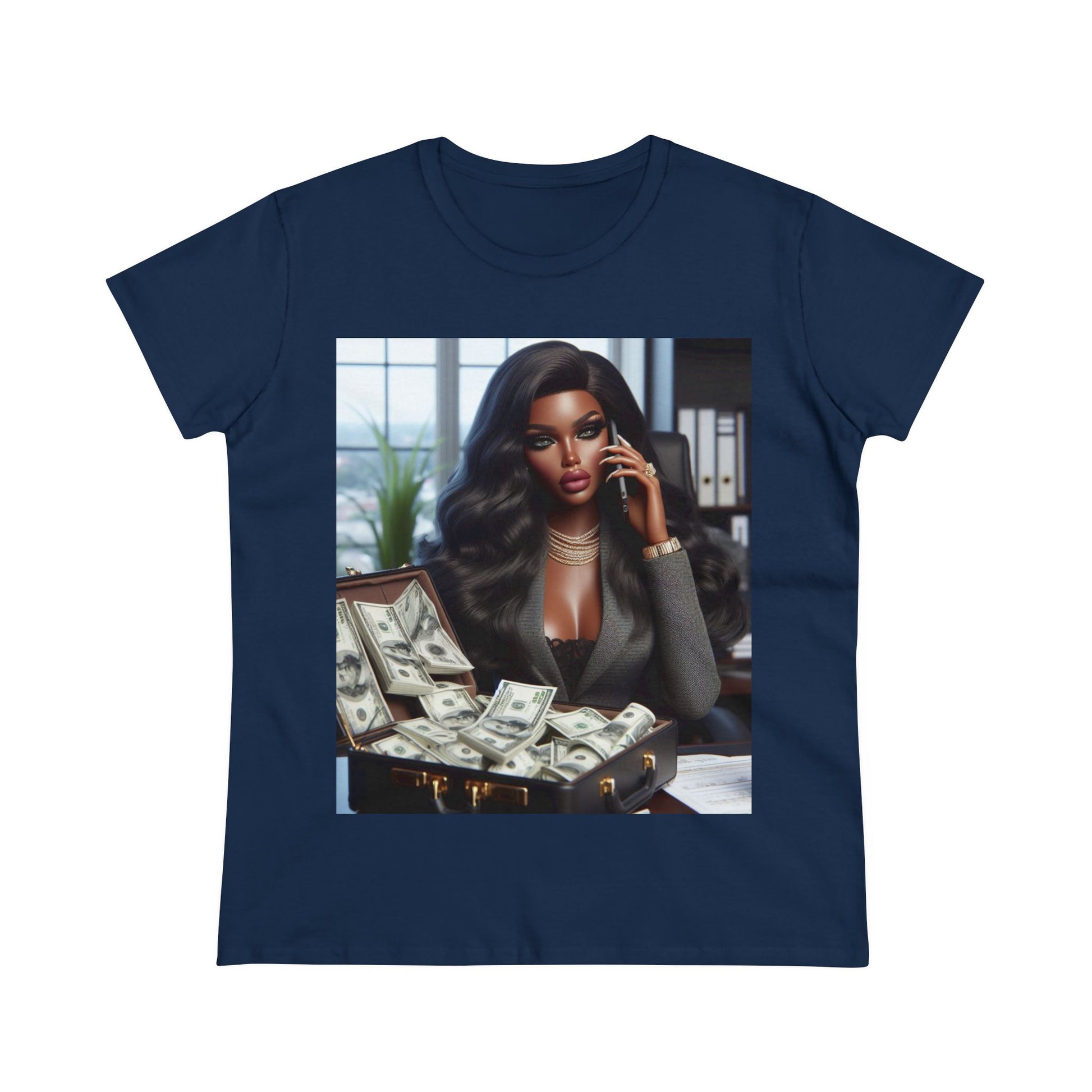 Business Deal T-Shirt T-Shirt Printify Navy S