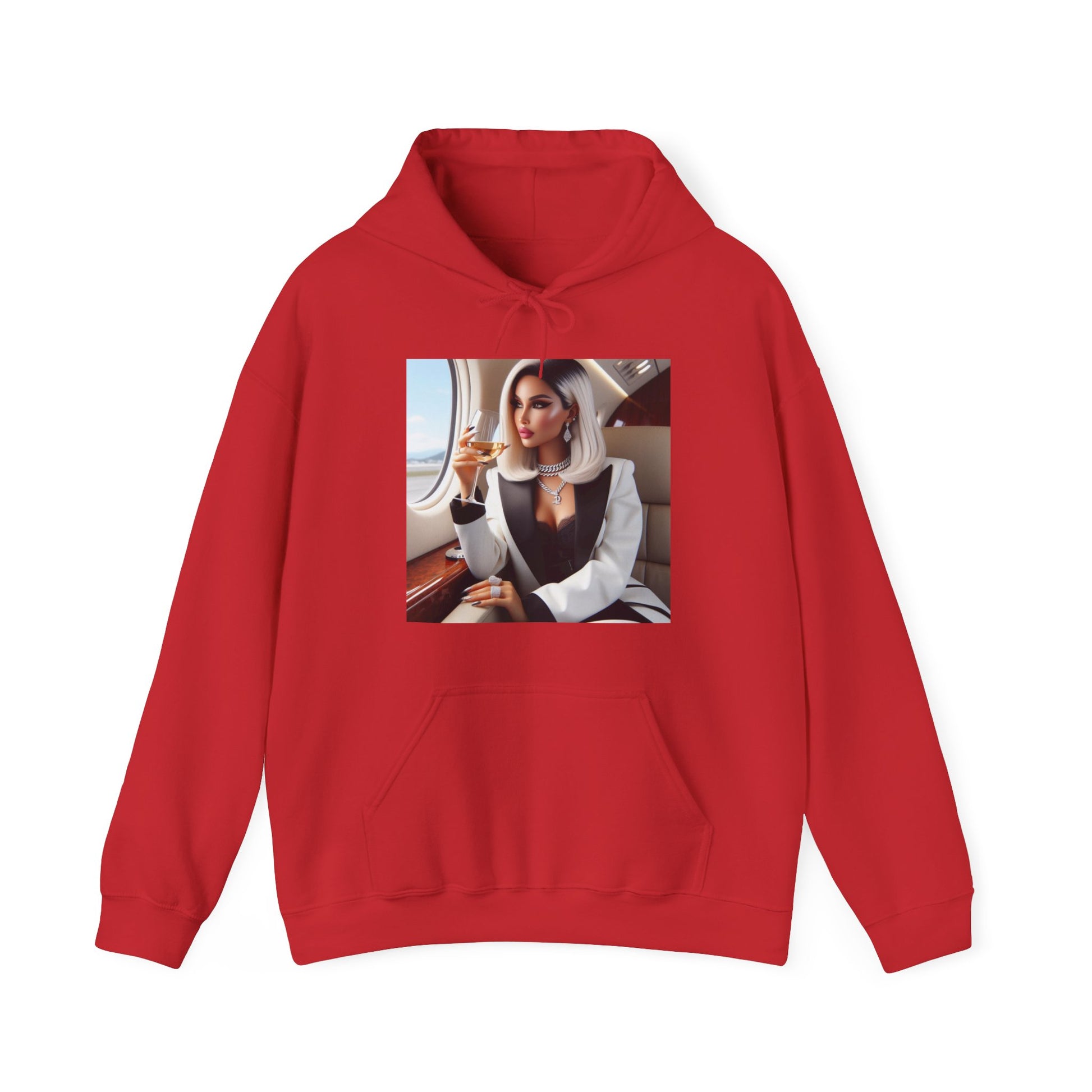 Private Business Hoodie Hoodie Printify Red S