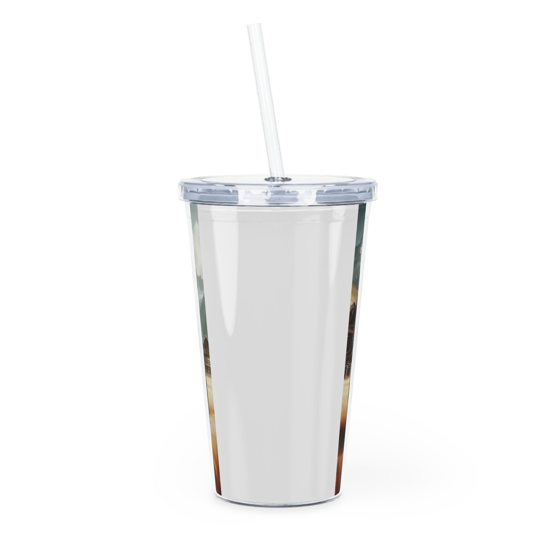 Black Range Rover Tumbler with Straw Mug Printify