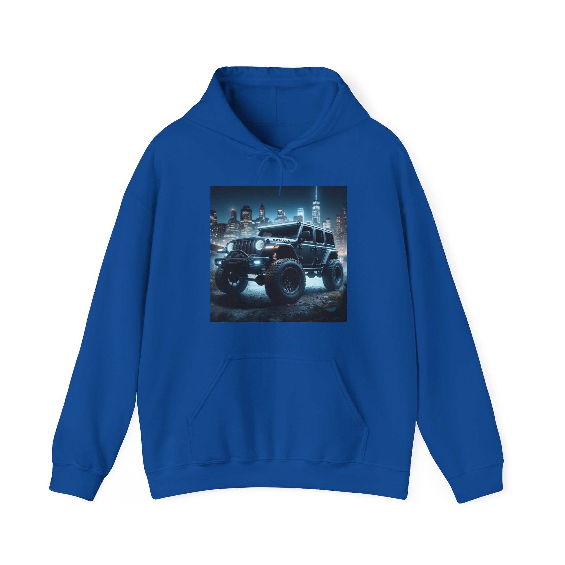 Gray Rubicon Hoodie Hoodie Printify Royal S