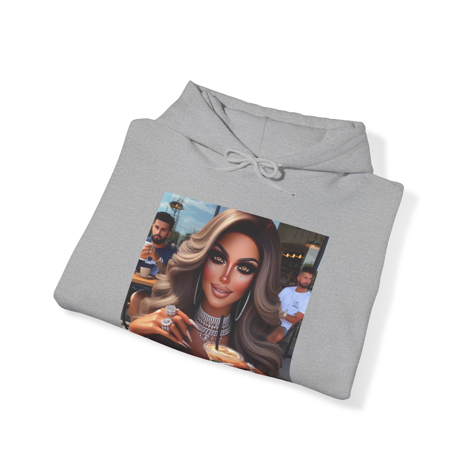 Coffee Beauty Hoodie Hoodie Printify