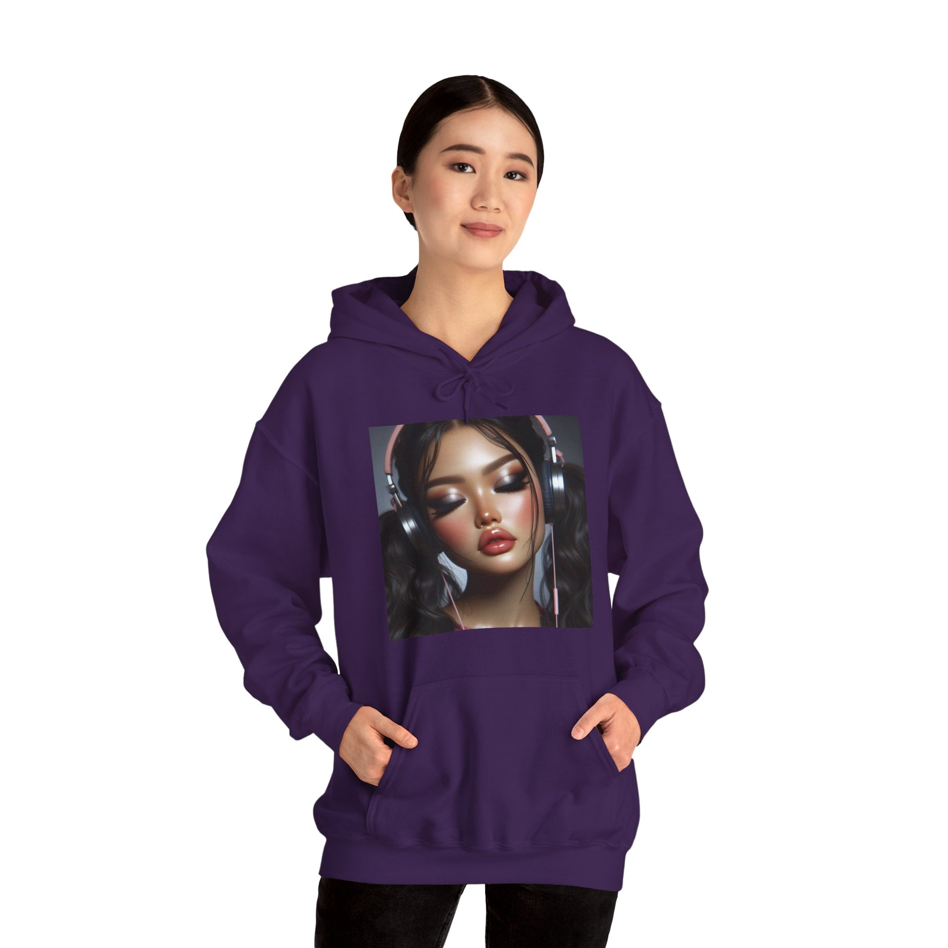 Music Vibes Hoodie Hoodie Printify