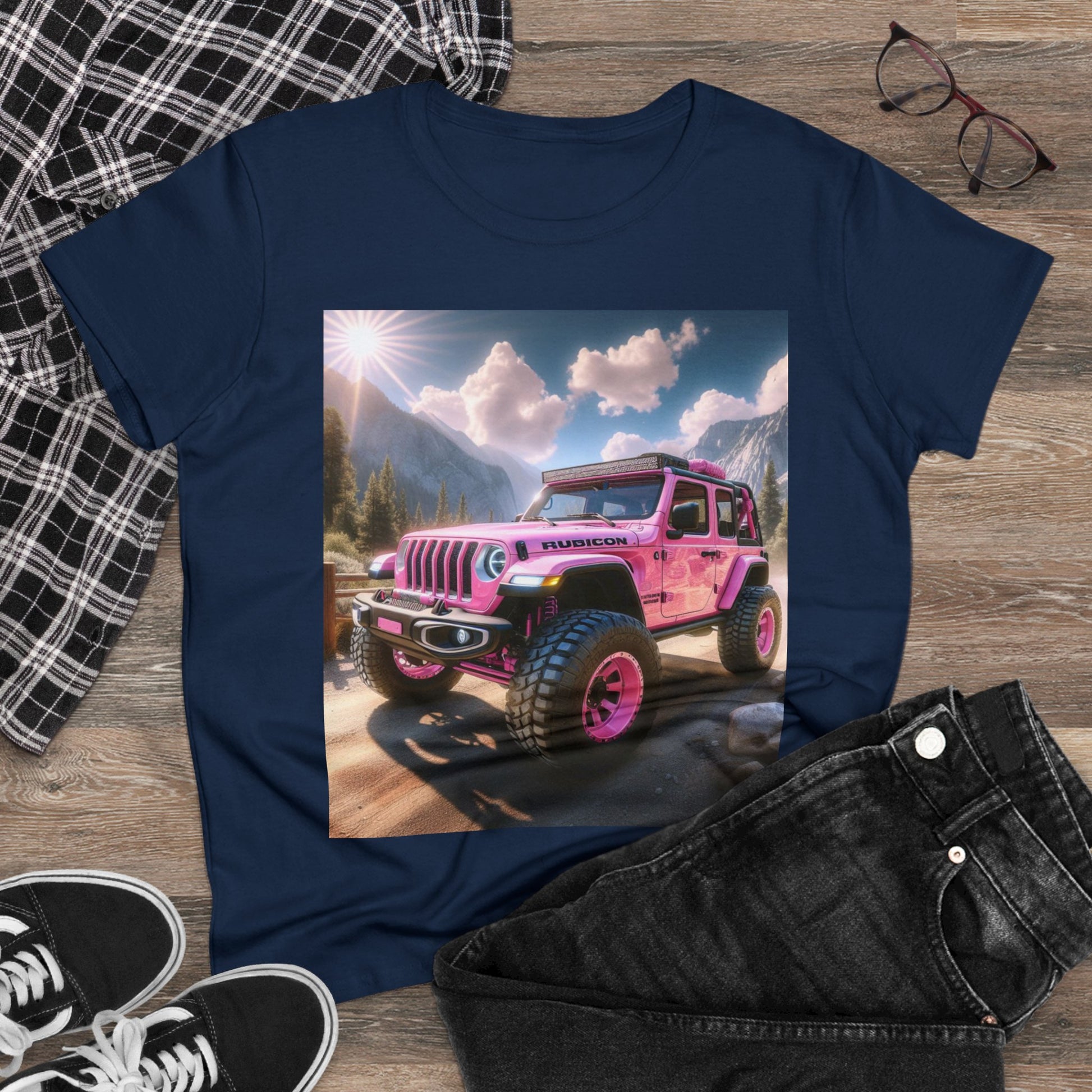 Pink Rubicon T-Shirt T-Shirt Printify