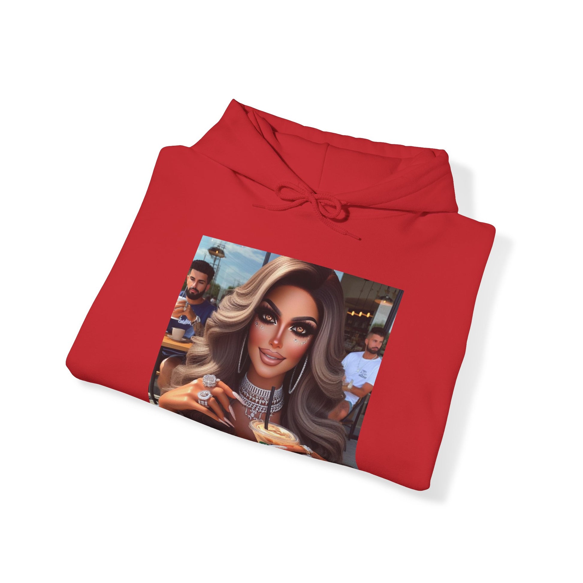 Coffee Beauty Hoodie Hoodie Printify
