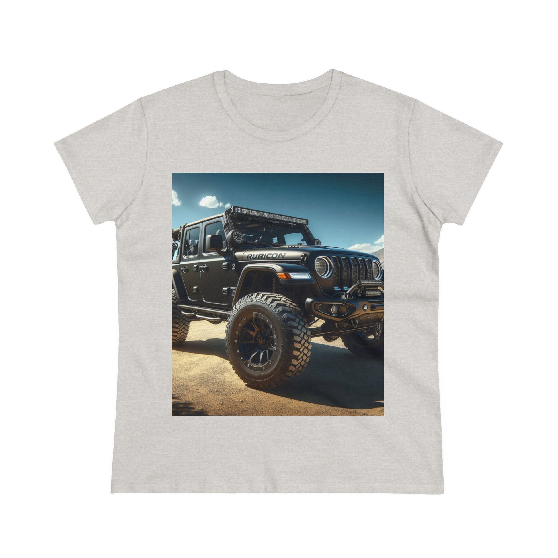 Black Rubicon T-Shirt T-Shirt Printify Ash S