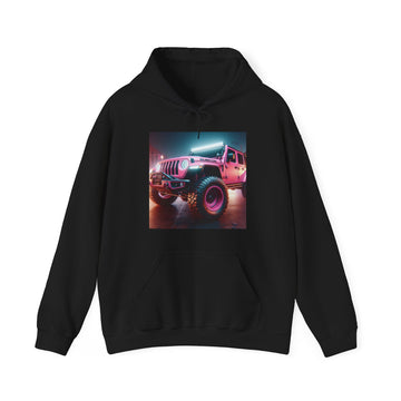 Pink Rubicon Hoodie Hoodie Printify Black S