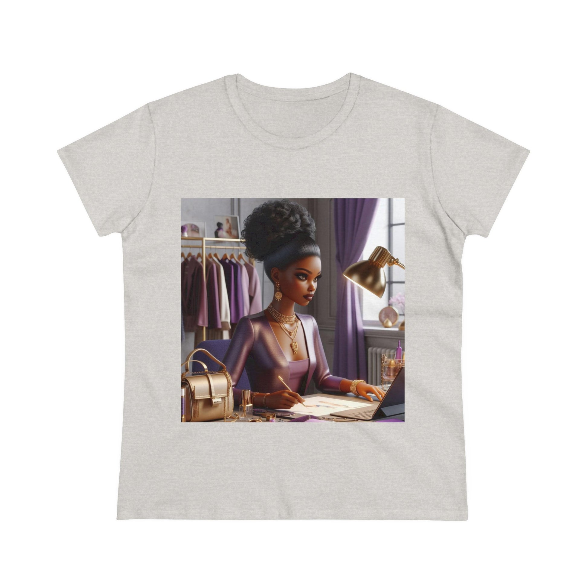 Fashion and Beauty T-Shirt T-Shirt Printify Ash S