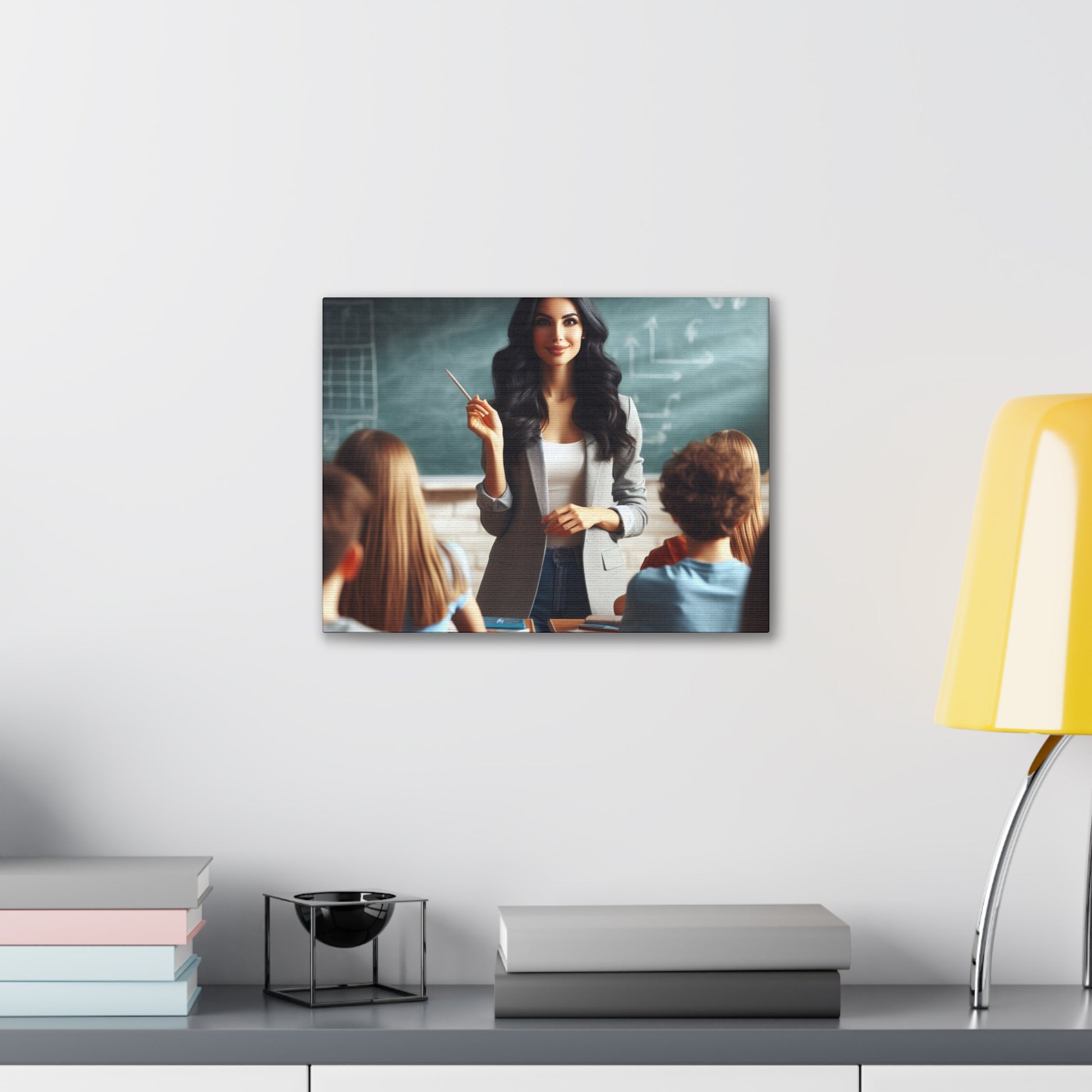 Class in Session Canvas Canvas Printify 16″ x 12″ (Horizontal) 0.75''