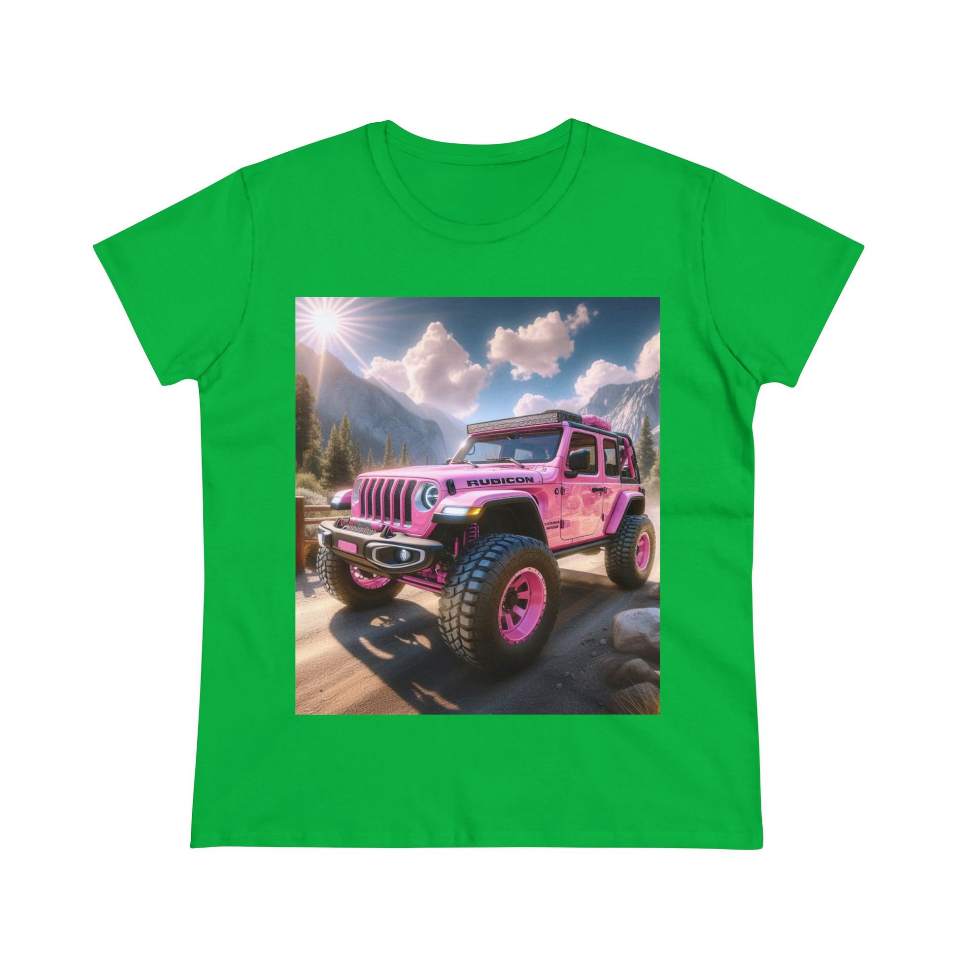 Pink Rubicon T-Shirt T-Shirt Printify Irish Green S