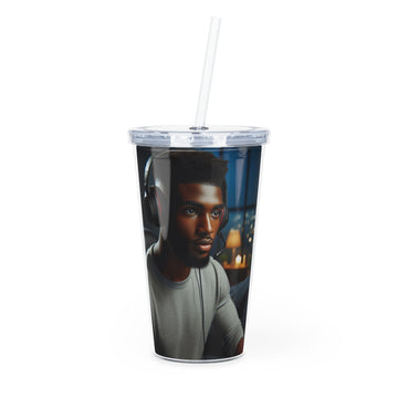 Game Time Tumbler with Straw Mug Printify 20oz Transparent