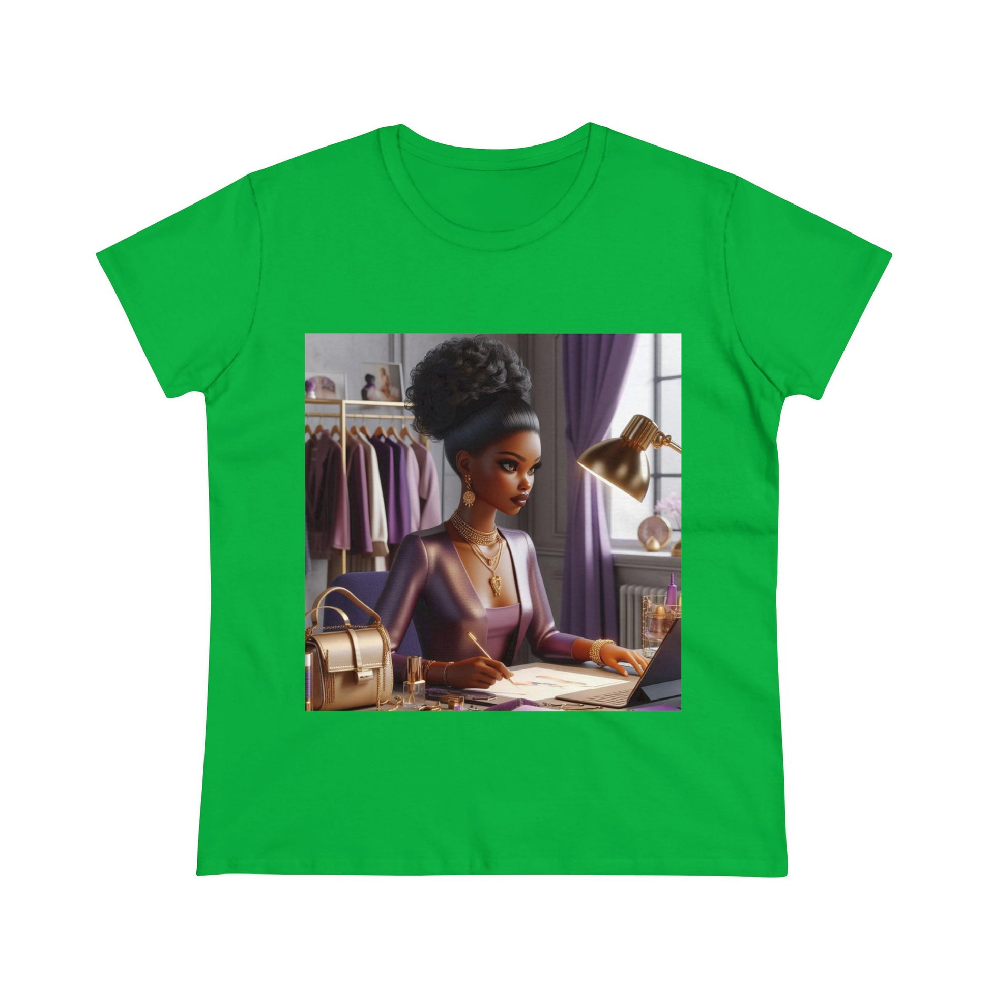 Fashion and Beauty T-Shirt T-Shirt Printify Irish Green S
