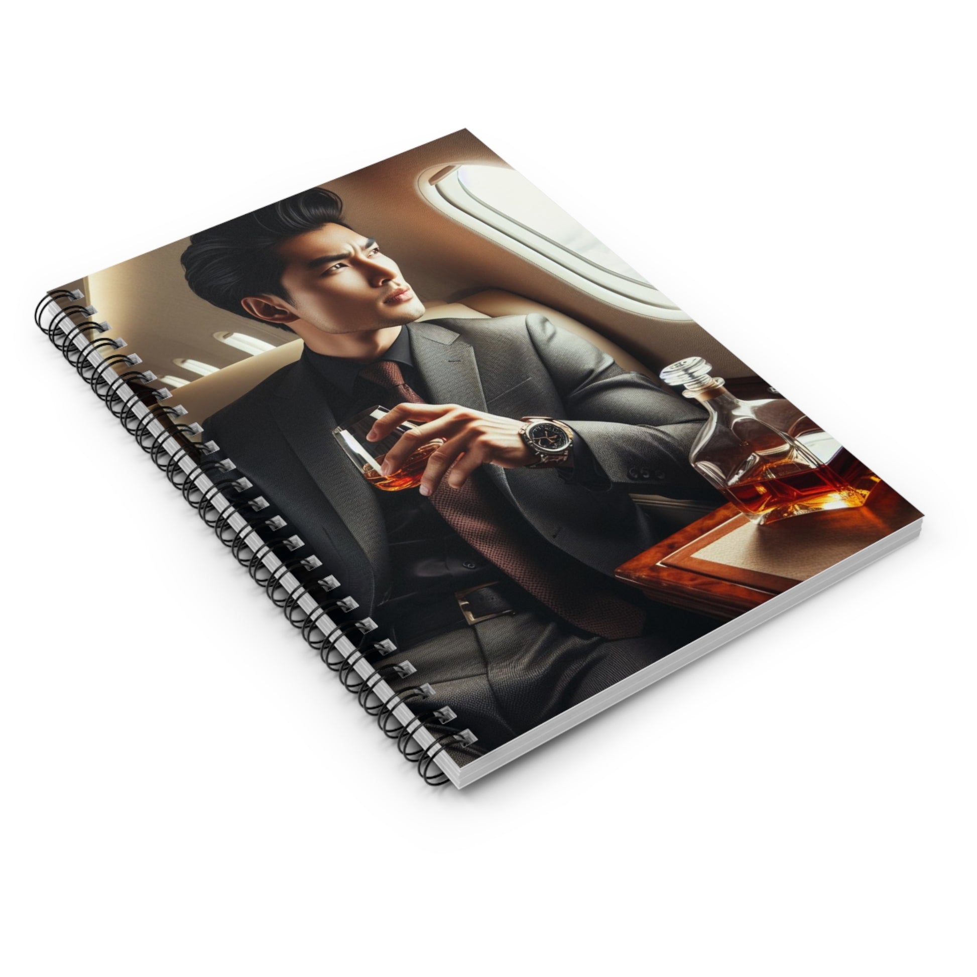 Private Business Spiral Notebook Paper products Printify